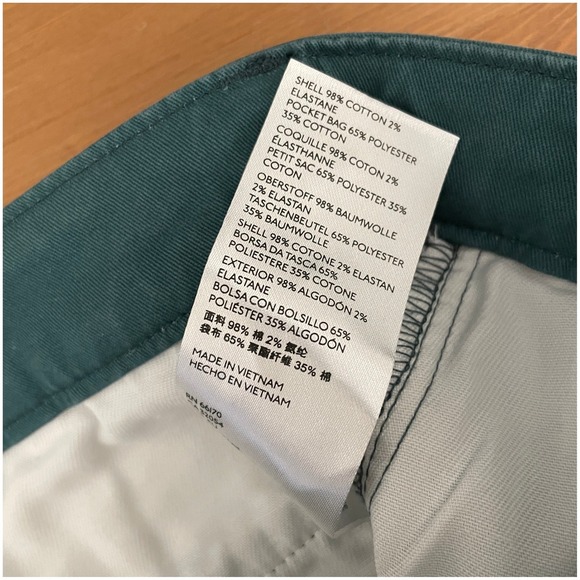 Urban Outfitters Teal Chinos Pants Pleated Front Hip Chic Trousers Mens‎ 34x32 - Picture 9 of 10